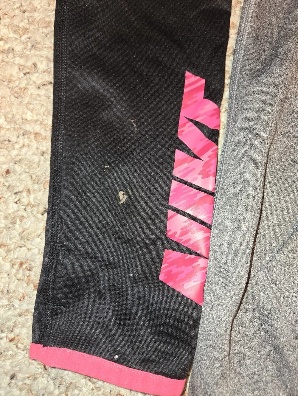 Nike/Champion Youth Girl's Sweatshirt Lot Size Large Pink/Black